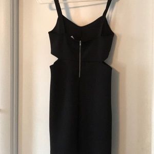 Black cutout dress
